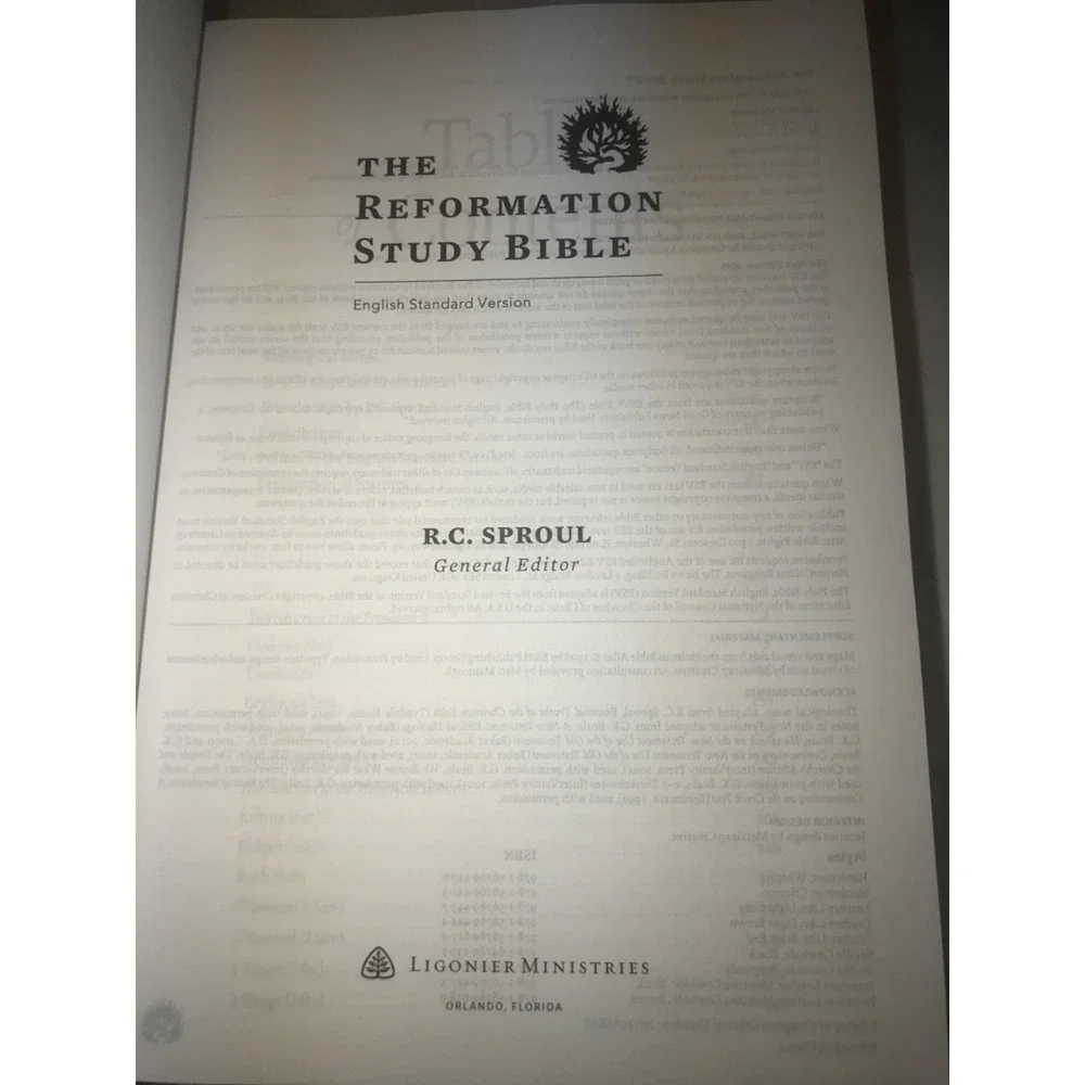ESV Reformation Study Bible, Crimson, Hardcover‎